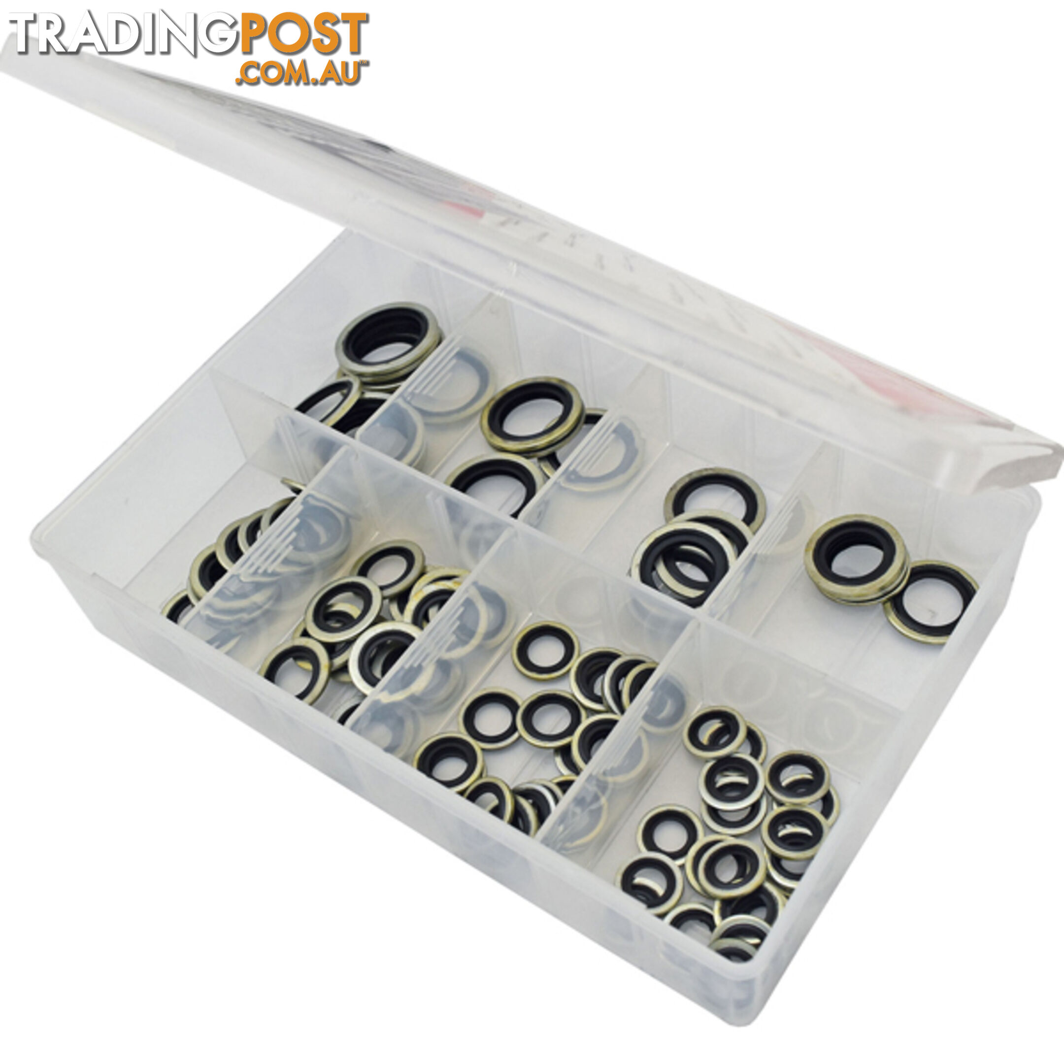 Pk Tools 90pc Rubber/Metal Gasket Assortment SKU - RG28154