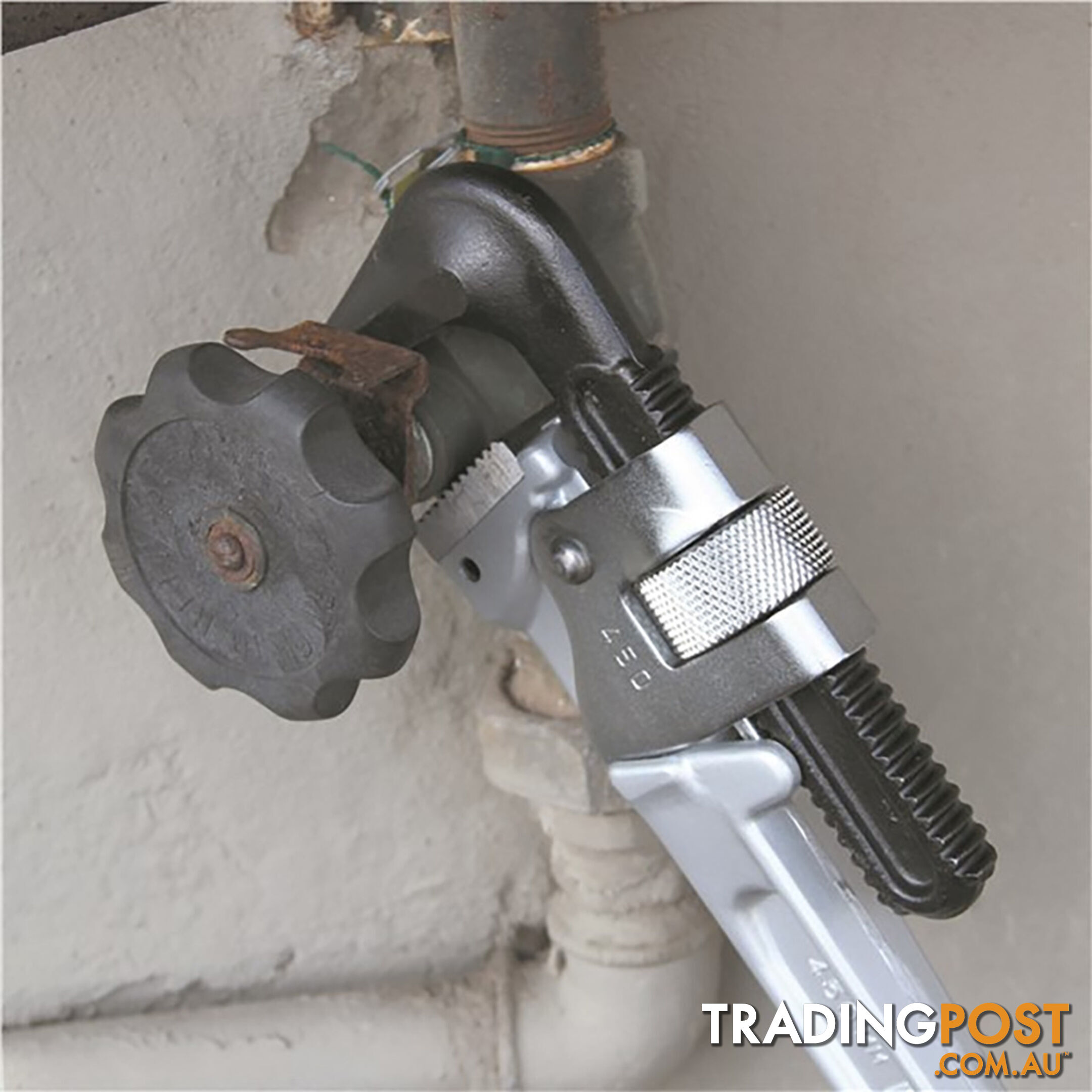 Hit Aluminium Pipe Wrench 300mm .57kg Japenese Quality SKU - HITALP300S