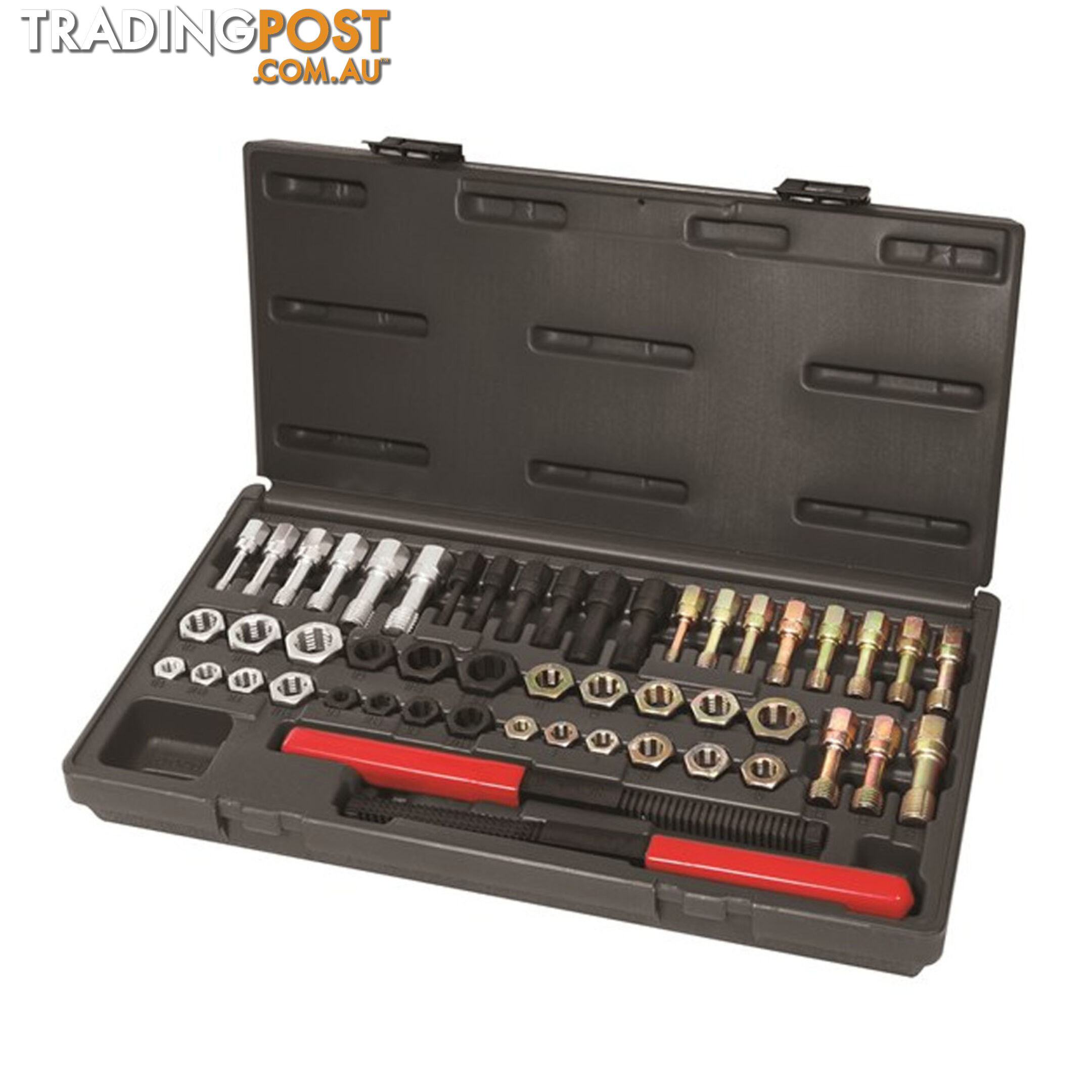 Toledo Thread Restoring Tap, Die and File Master Set 51pc Metric, SAE SKU - 321010