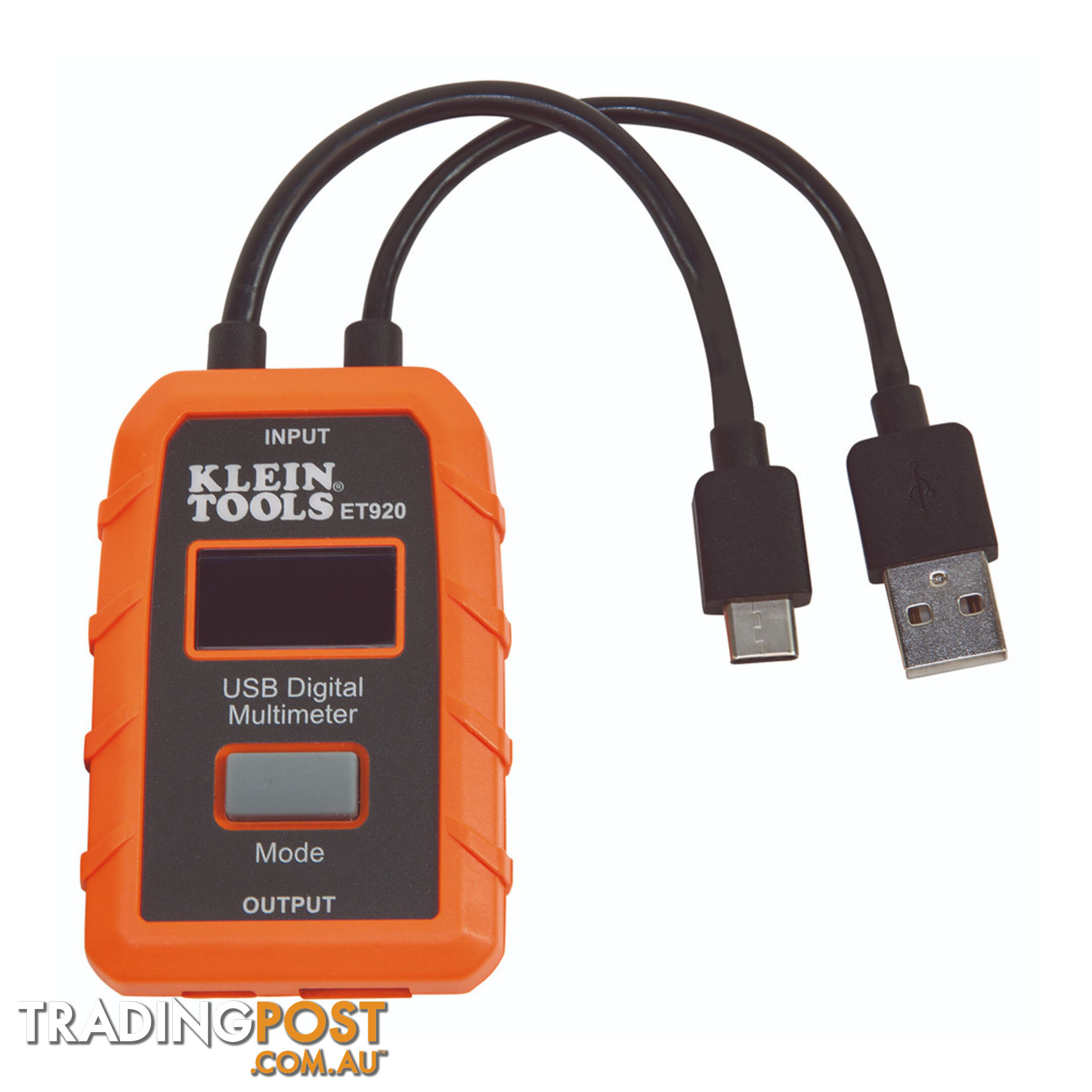 Klein USB Digital Meter USB-A USB-C LCD Display 3  - 20v DC SKU - ET920