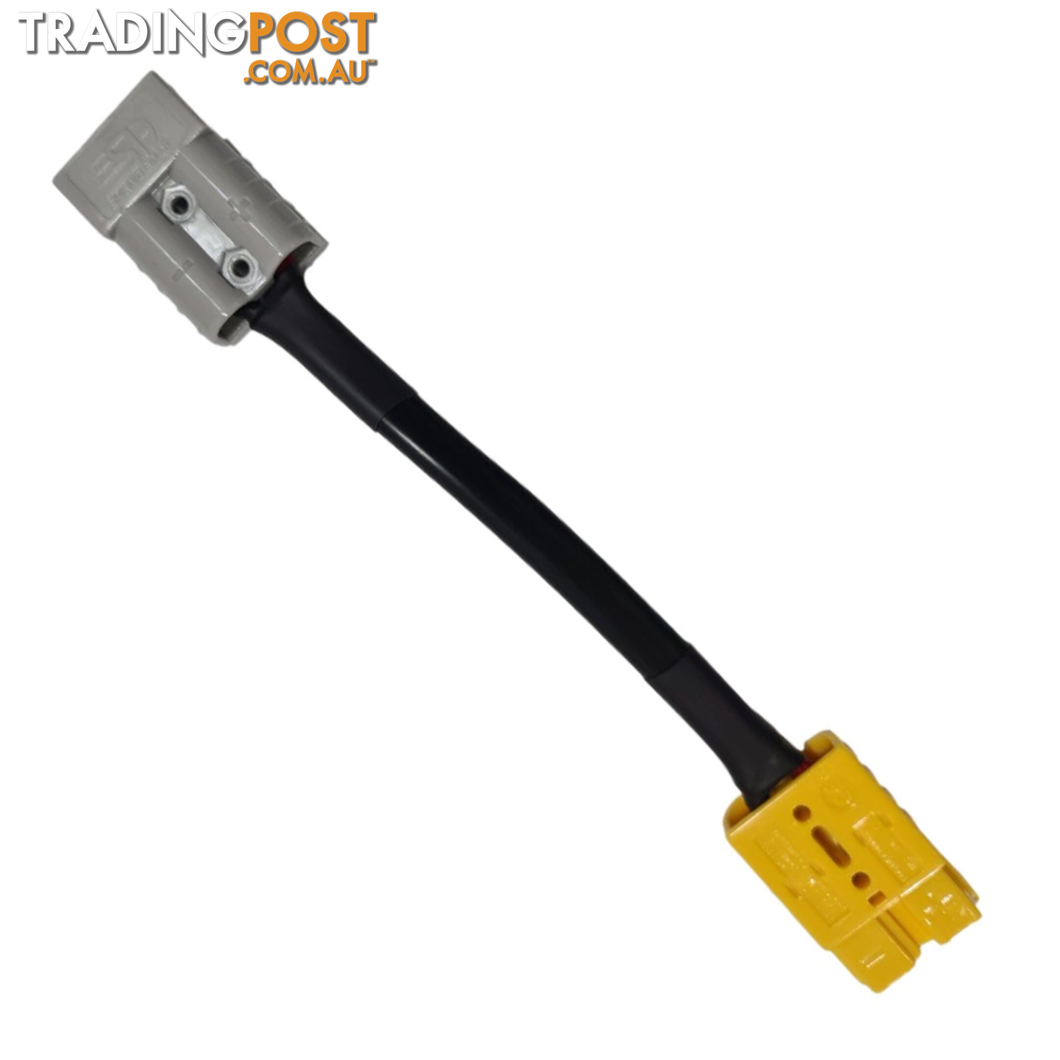 50amp Anderson Connector Grey to 50 amp Anderson Connector Yellow Adaptor SKU - 50agrey-50yellow