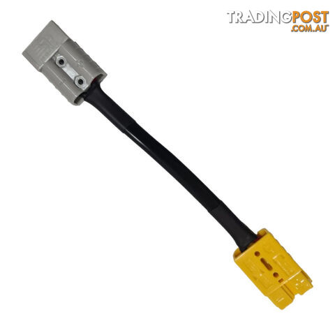 50amp Anderson Connector Grey to 50 amp Anderson Connector Yellow Adaptor SKU - 50agrey-50yellow