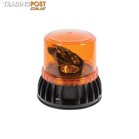 Ecco 10-30V Amber LED Rotating Beacon IP67 3-Bolt Mount SKU - EB7630A