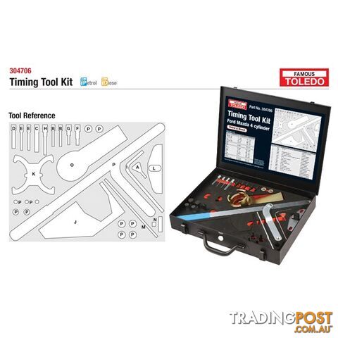 Toledo Timing Tool Kit  - Ford   Mazda SKU - 304706