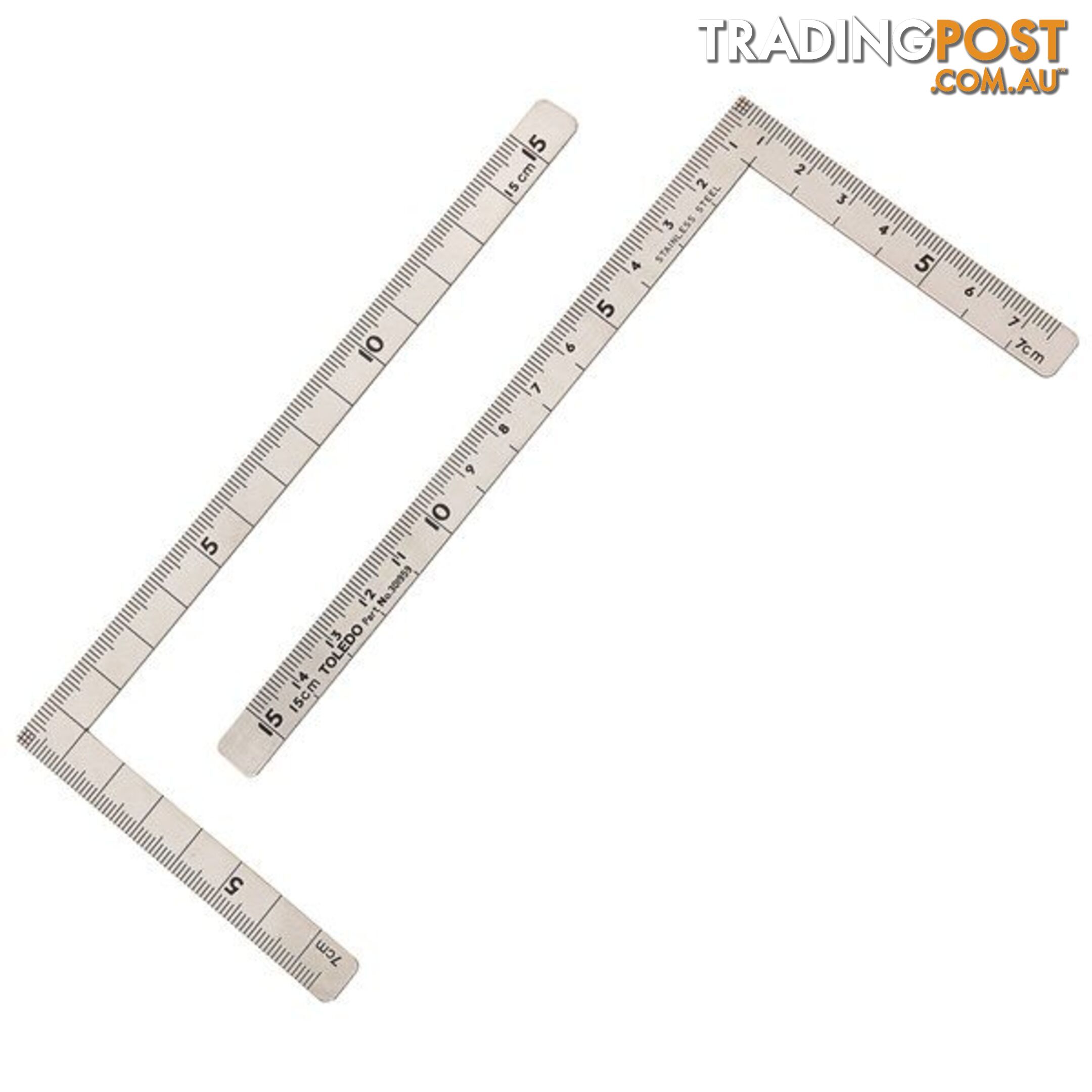 Toledo Precision Measuring 3pc Set Photographically Etched Markings SKU - 321903