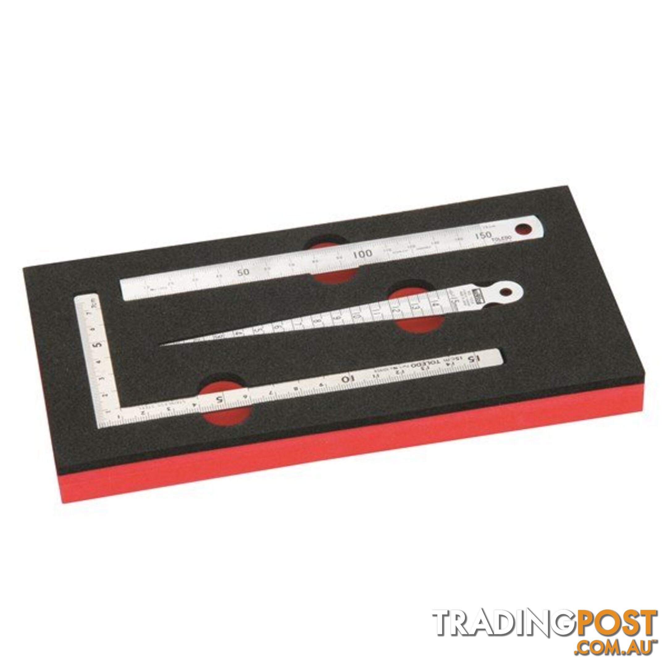 Toledo Precision Measuring 3pc Set Photographically Etched Markings SKU - 321903