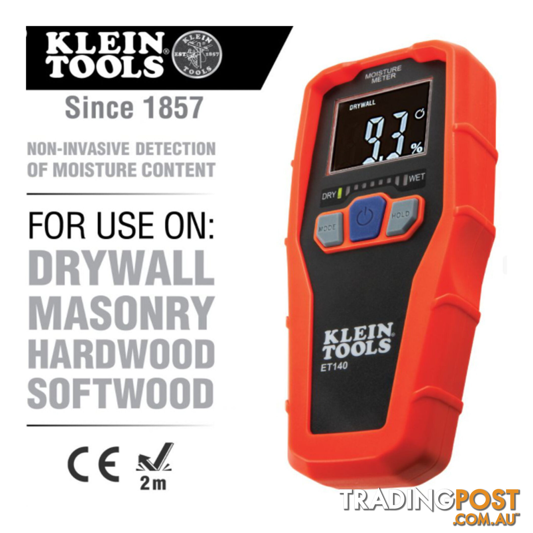 Klein Pinless Moisture Meter SKU - ET140