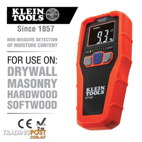 Klein Pinless Moisture Meter SKU - ET140