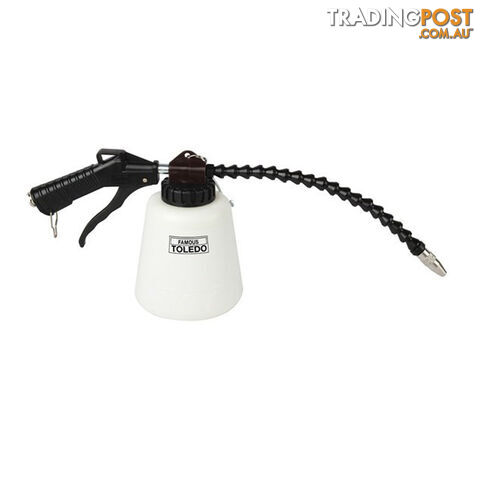 Toledo Spray Cleaning Gun, Flexible Head  - Pneumatic 1 litre 70  - 110 psi SKU - 305165