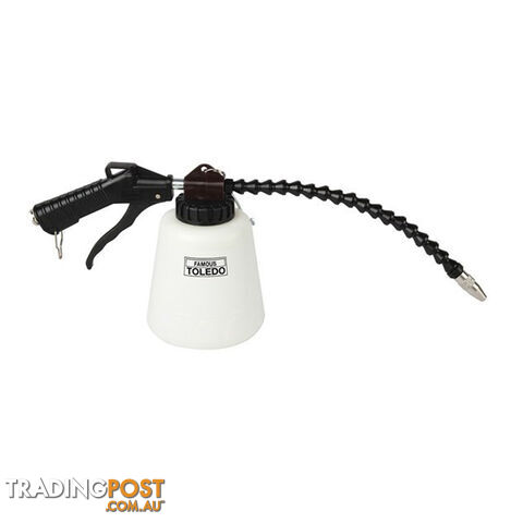 Toledo Spray Cleaning Gun, Flexible Head  - Pneumatic 1 litre 70  - 110 psi SKU - 305165