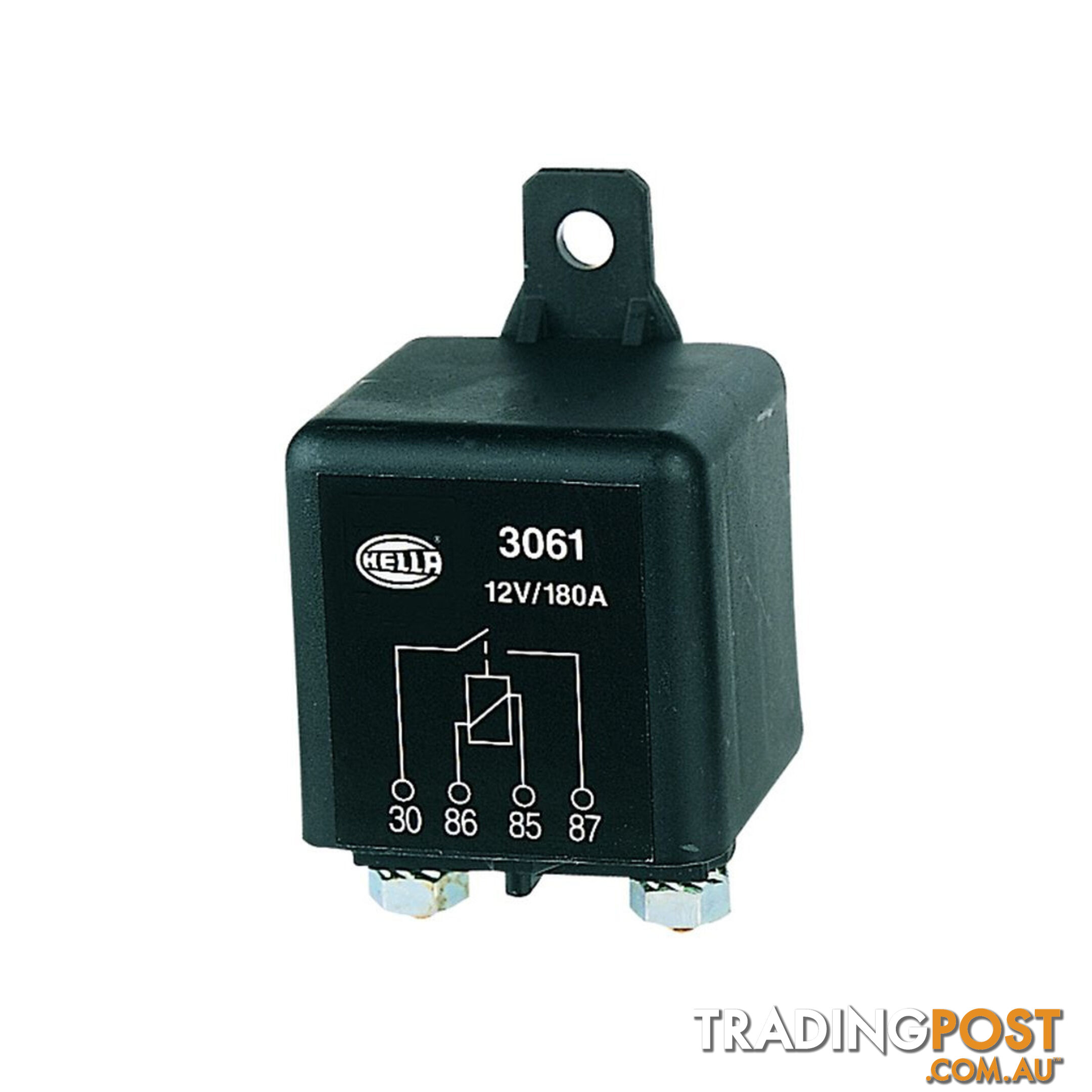 Hella 12/24V High Capacity Normally Open Relay 80A/180A 4-Pin SKU - 3061, 3062