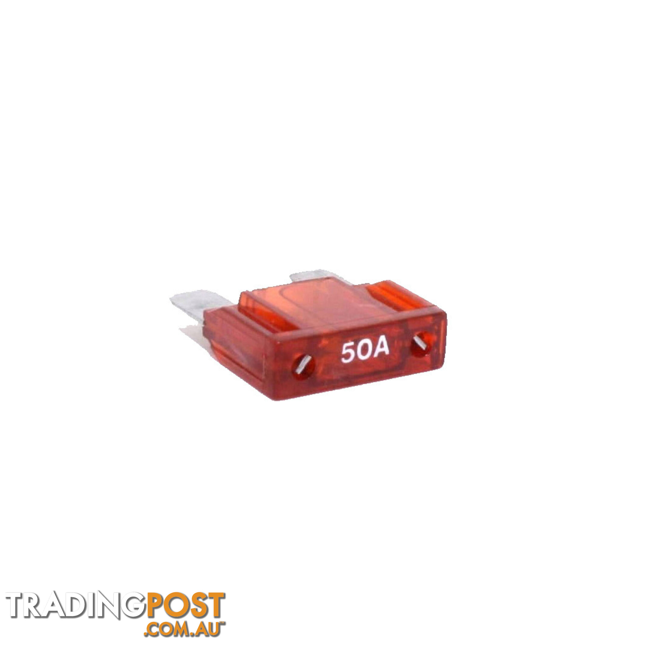 50 amp Maxi Fuse Single Red 30 x 34mm SKU - 50ampmaxifuse