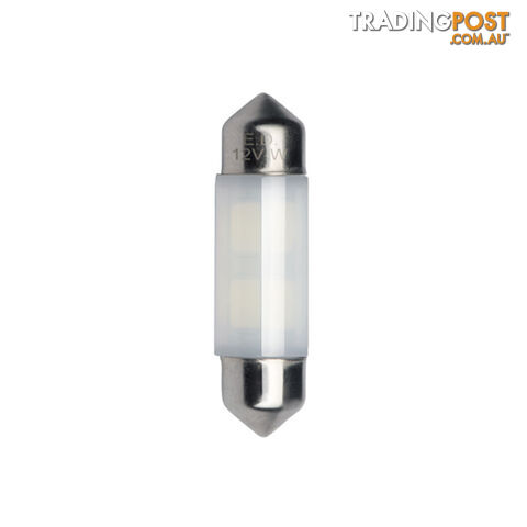 JW Speaker LED Festoon Bulb 36 x 10.5mm White 6000k 68lm 12v Single SKU - 990102