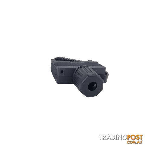 Trailer Vision 7 Pin Flat Trailer Side Plug with Rubber Cover SKU - TV-7GS