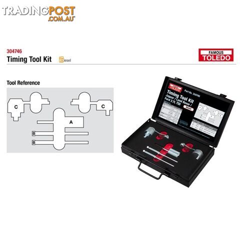 Toledo Timing Tool Kit  - Landrover   Jaguar SKU - 304746