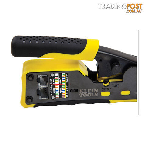 Klein Pass-Thru Modular Crimper RJ11 / RJ112 / RJ45 All In One SKU - VDV226-110