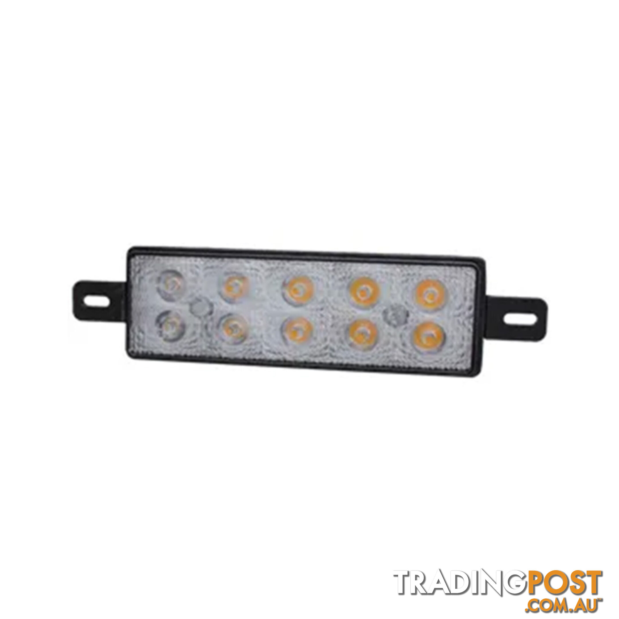 WhiteVision Bull Bar Lamp LED Directional Indicator Amber/Clear SKU - FM880A, FM880C, FM880LEDB