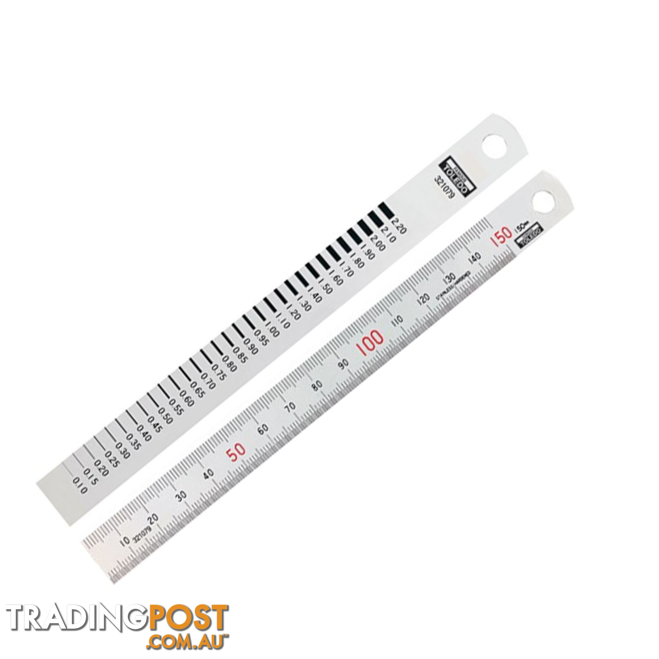 Toledo 150mm Rule   Crack Measure Japanese Quality Width 15mm Crack 0.10  - 2.2mm SKU - 321079