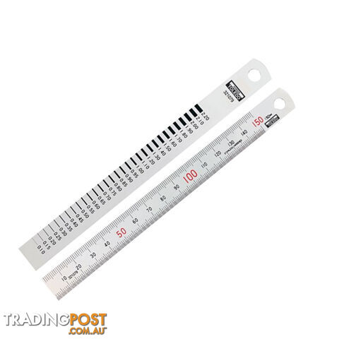 Toledo 150mm Rule   Crack Measure Japanese Quality Width 15mm Crack 0.10  - 2.2mm SKU - 321079