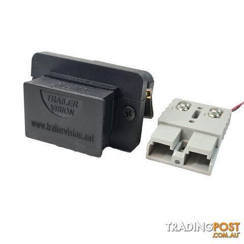 Trailer Vision 50 amp Anderson Plug Flush Mount Connector Assembly with Screw Contact Plug SKU - TVN1645450SC