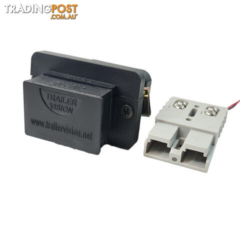 Trailer Vision 50 amp Anderson Plug Flush Mount Connector Assembly with Screw Contact Plug SKU - TVN1645450SC