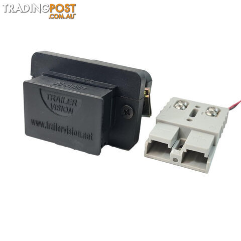 Trailer Vision 50 amp Anderson Plug Flush Mount Connector Assembly with Screw Contact Plug SKU - TVN1645450SC