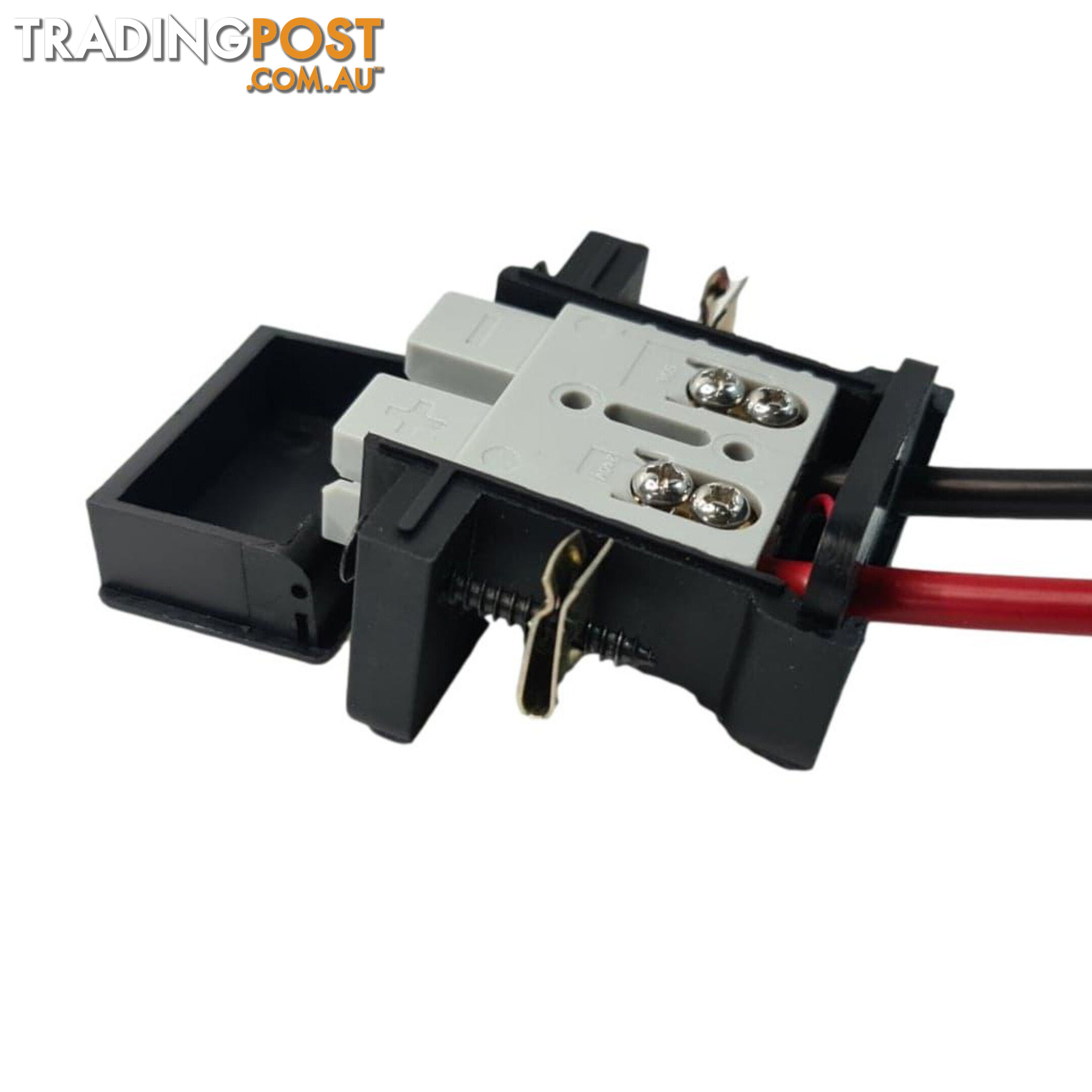 Trailer Vision 50 amp Anderson Plug Flush Mount Connector Assembly with Screw Contact Plug SKU - TVN1645450SC