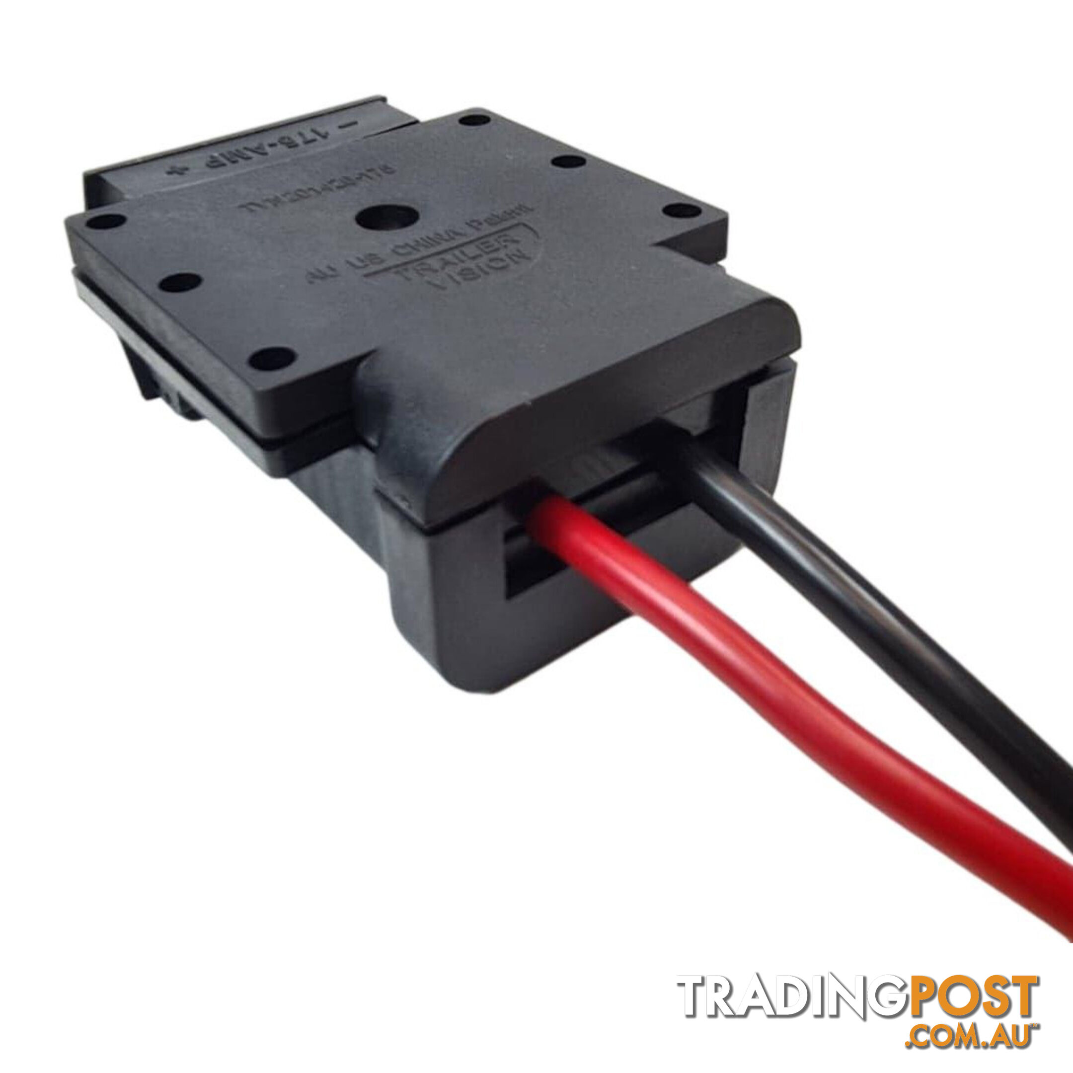 175a Anderson Plug Mounting Kit Connector Cover Assembly with LED Indicator SKU - TVN-201426-175BLACK