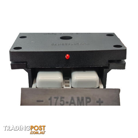 175a Anderson Plug Mounting Kit Connector Cover Assembly with LED Indicator SKU - TVN-201426-175BLACK