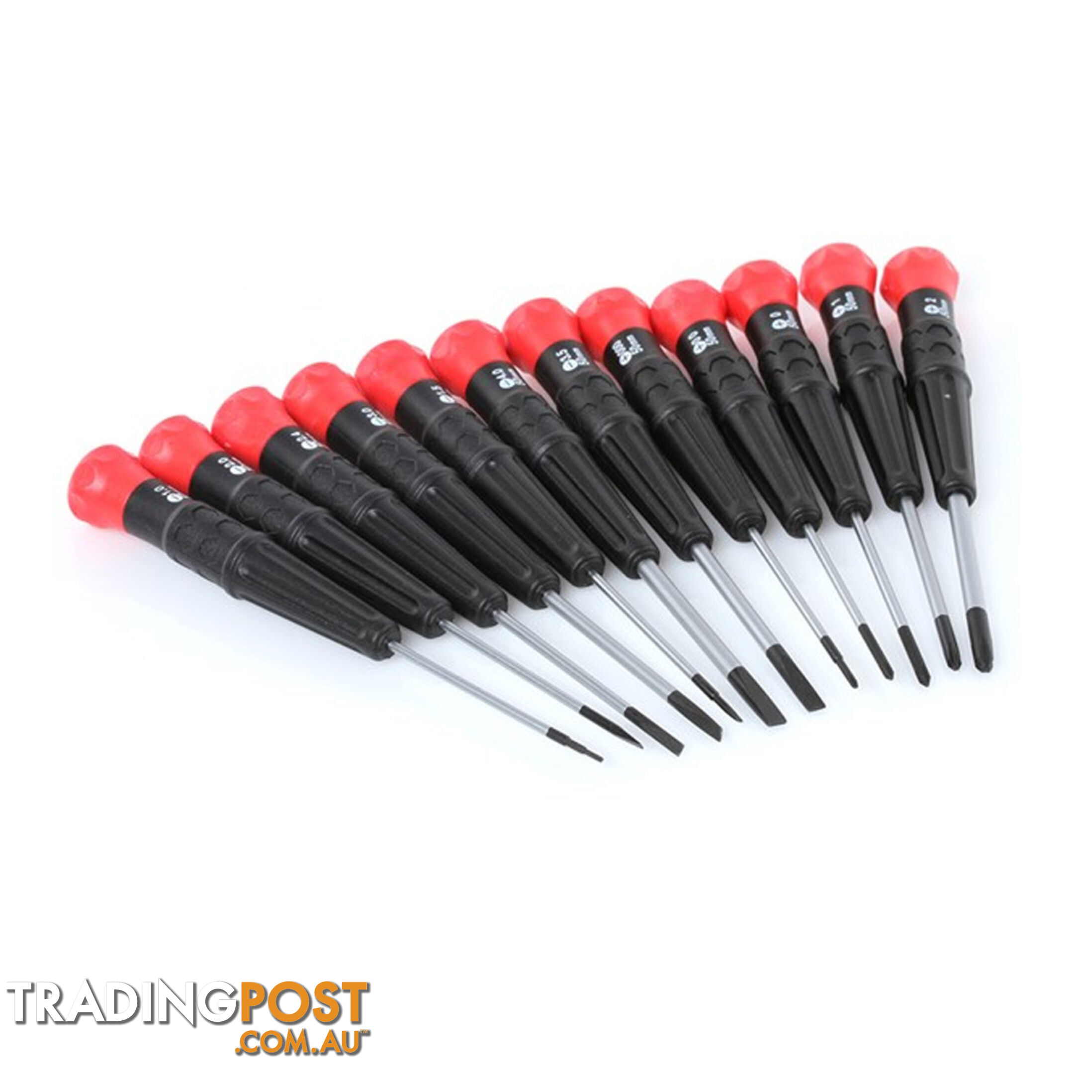 Toledo Precision Screwdriver Set 12pc Length 119mm Handle 79mm SKU - 301563