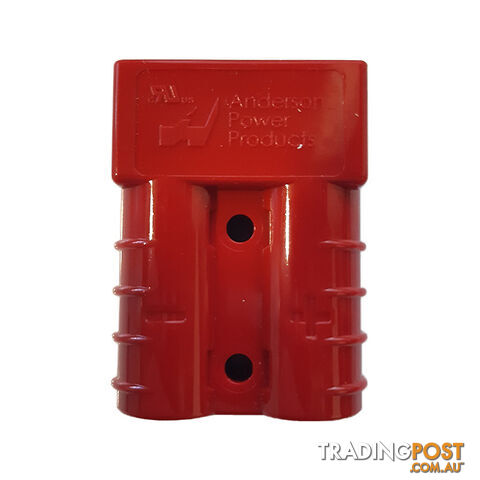 50 Amp Genuine Anderson Plug Red with Terminals SKU - LV2404