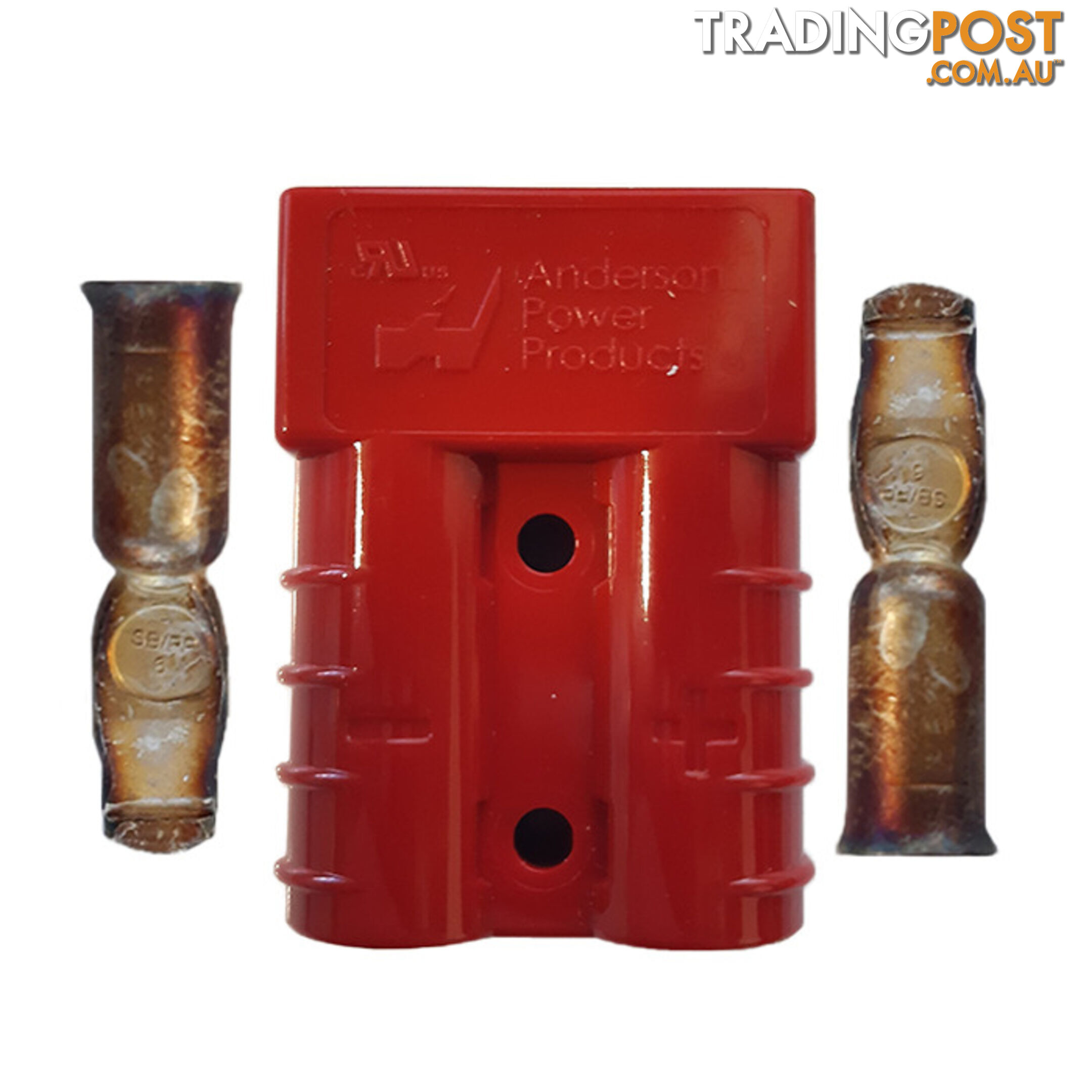 50 Amp Genuine Anderson Plug Red with Terminals SKU - LV2404