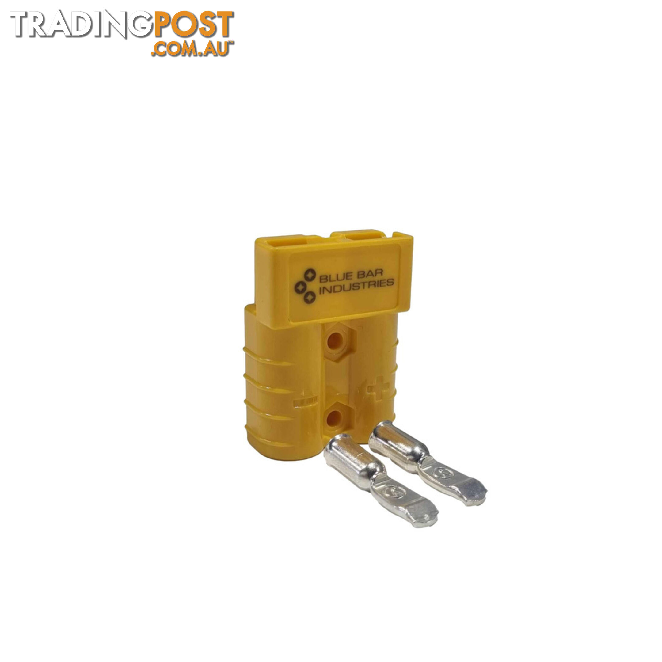 50 amp Anderson Style Plug Yellow with 6 awg Terminals