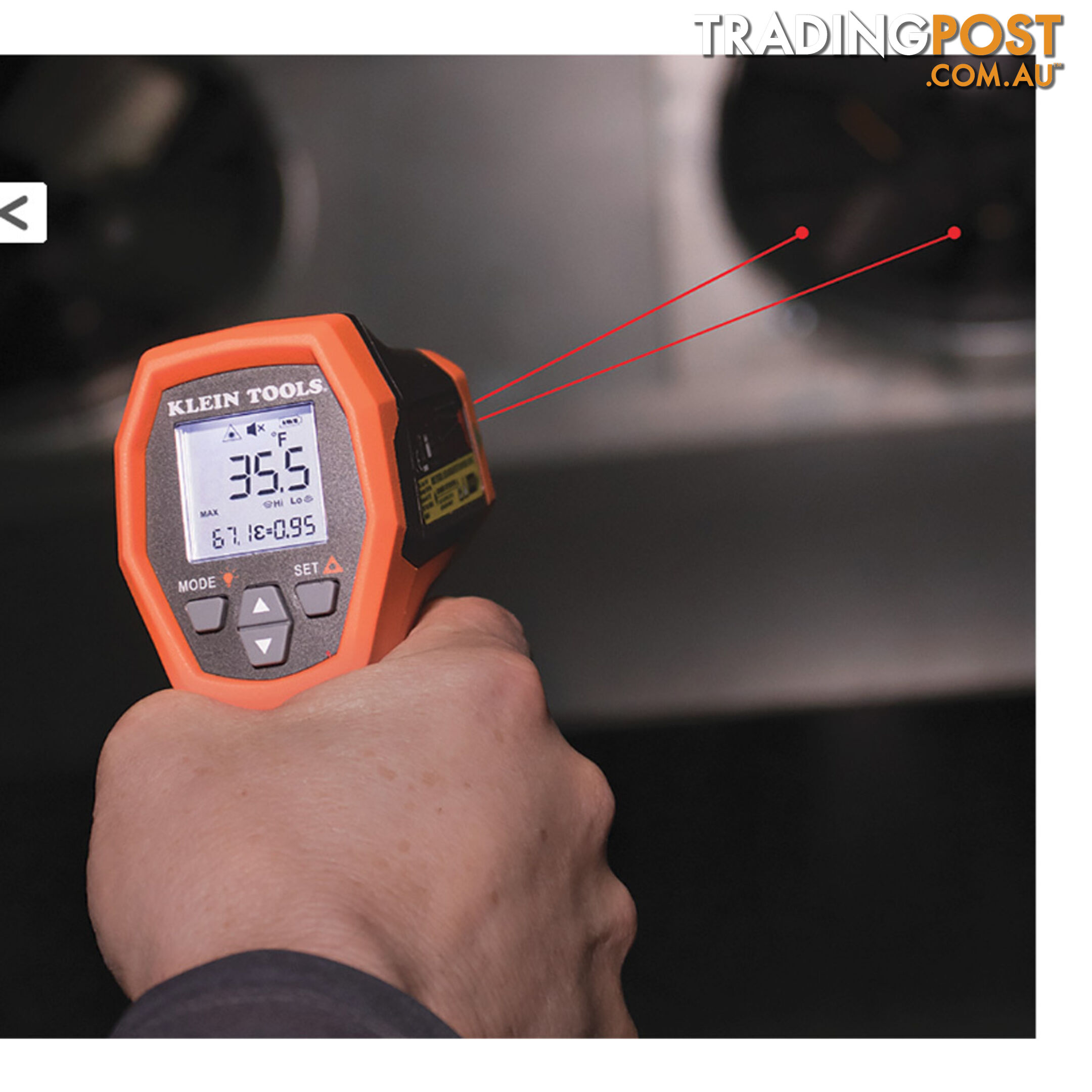 Klein Dual-laser infrared thermometer  - 20:1 -40 to 650Â°C SKU - IR10
