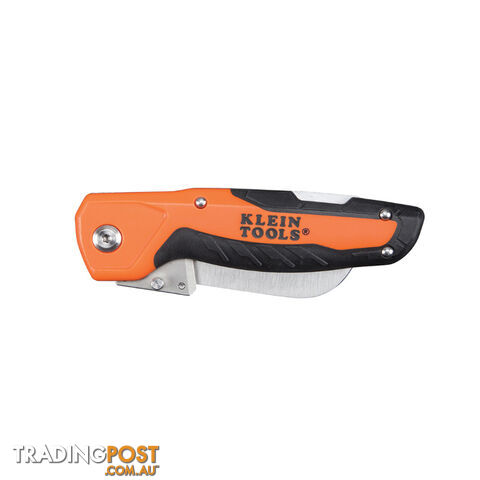 Klein Cable-Skinning Utility Knife with Replaceable Blade  Rubberised Handle SKU - 44218