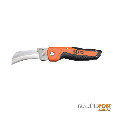 Klein Cable-Skinning Utility Knife with Replaceable Blade  Rubberised Handle SKU - 44218