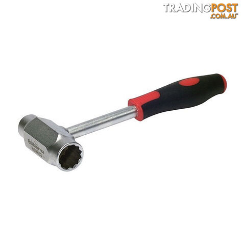 Bikeservice Pulley Nut Wrench Dual End T-Type, 12pt, Size: 14   17mm SKU - BS9853