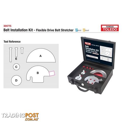 Toledo Timing Tool Kit  - Universal Stretch Belt Tool SKU - 304775