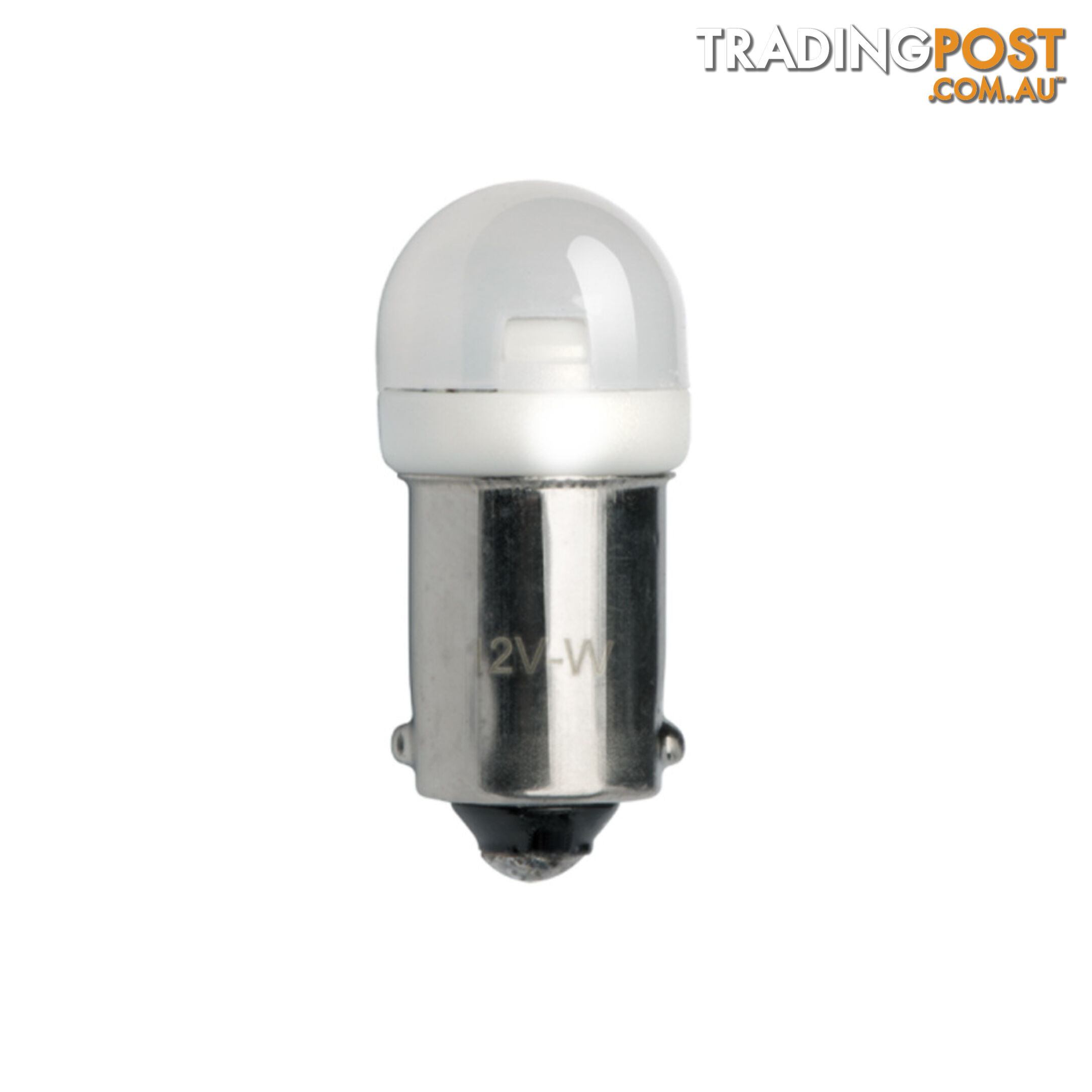 JW Speaker LED 12v Bulb BA9s Bayonet Base White Light Twin Pack SKU - 990147