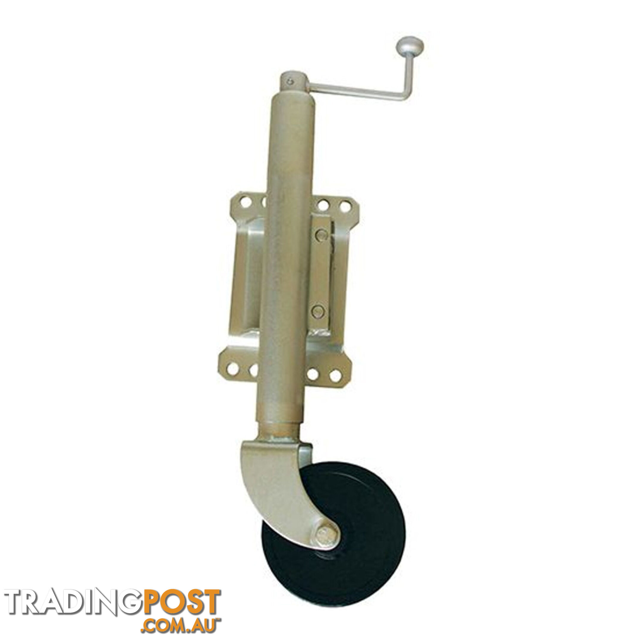 LoadMaster Jockey Wheel 150mm (6 ") Hard Wheel, Swing Away Swivel Bracket SKU - LM30202