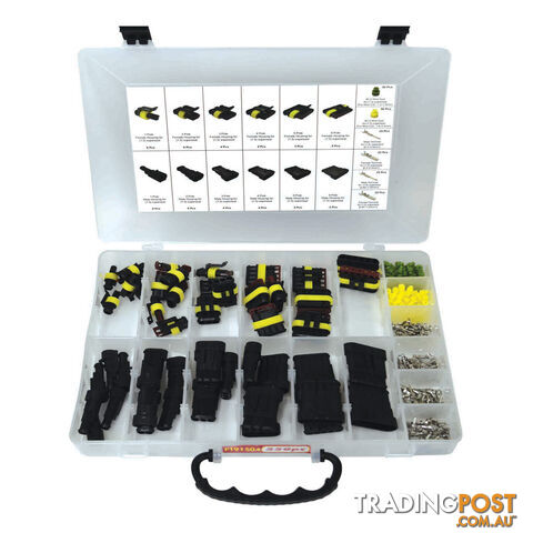 Superseal Electrical Wire Connector Assortment 250pc Set SKU - PT91504