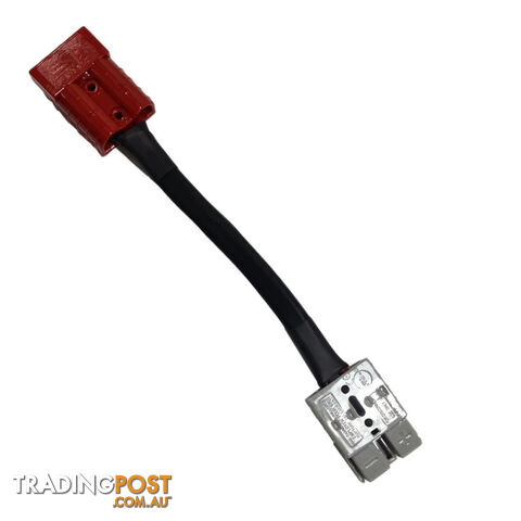 50amp Anderson Connector Grey to 50 amp Anderson Connector Red Adaptor SKU - 50agrey-50ared