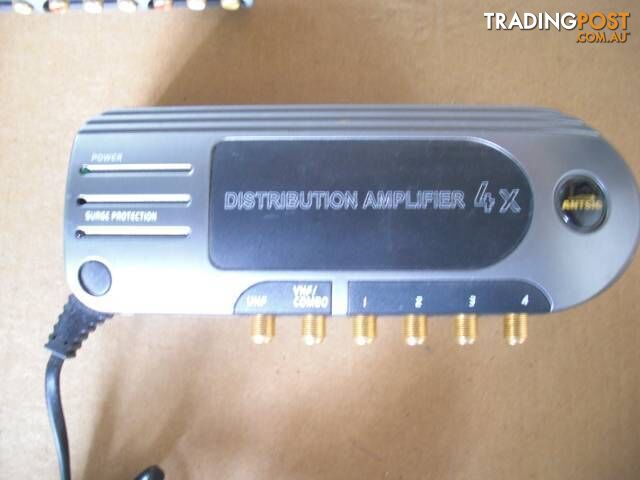 Antsig AP854 4 Way Distribution Amplifier with surge protection