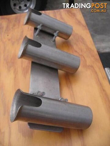 stainless steel boat rod holder stainless u bolt + nuts - photo 4 of 4