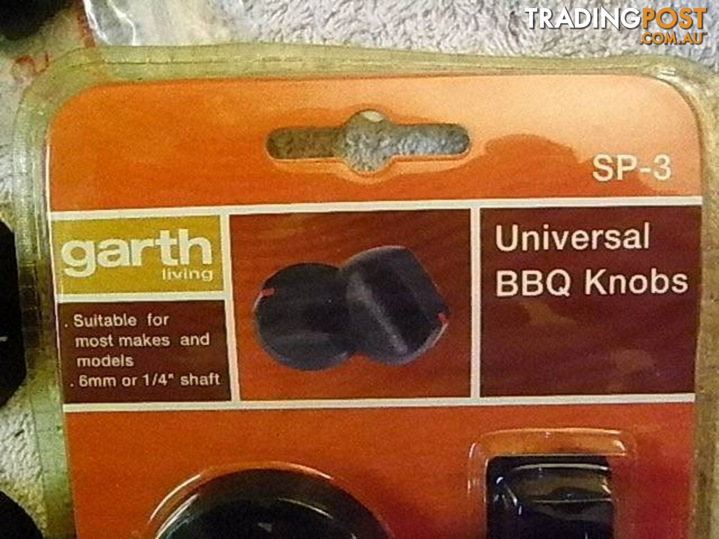 5 NEW Replacement BBQ Knob - 6MM OR 1/4 SHAFT 5PACK