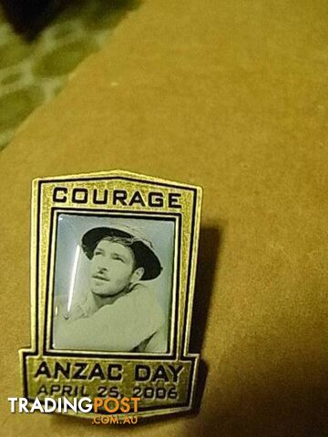 ANZAC DAY COURAGE APRIL 25 2006 PICKUP OR POSTAGE 4.99