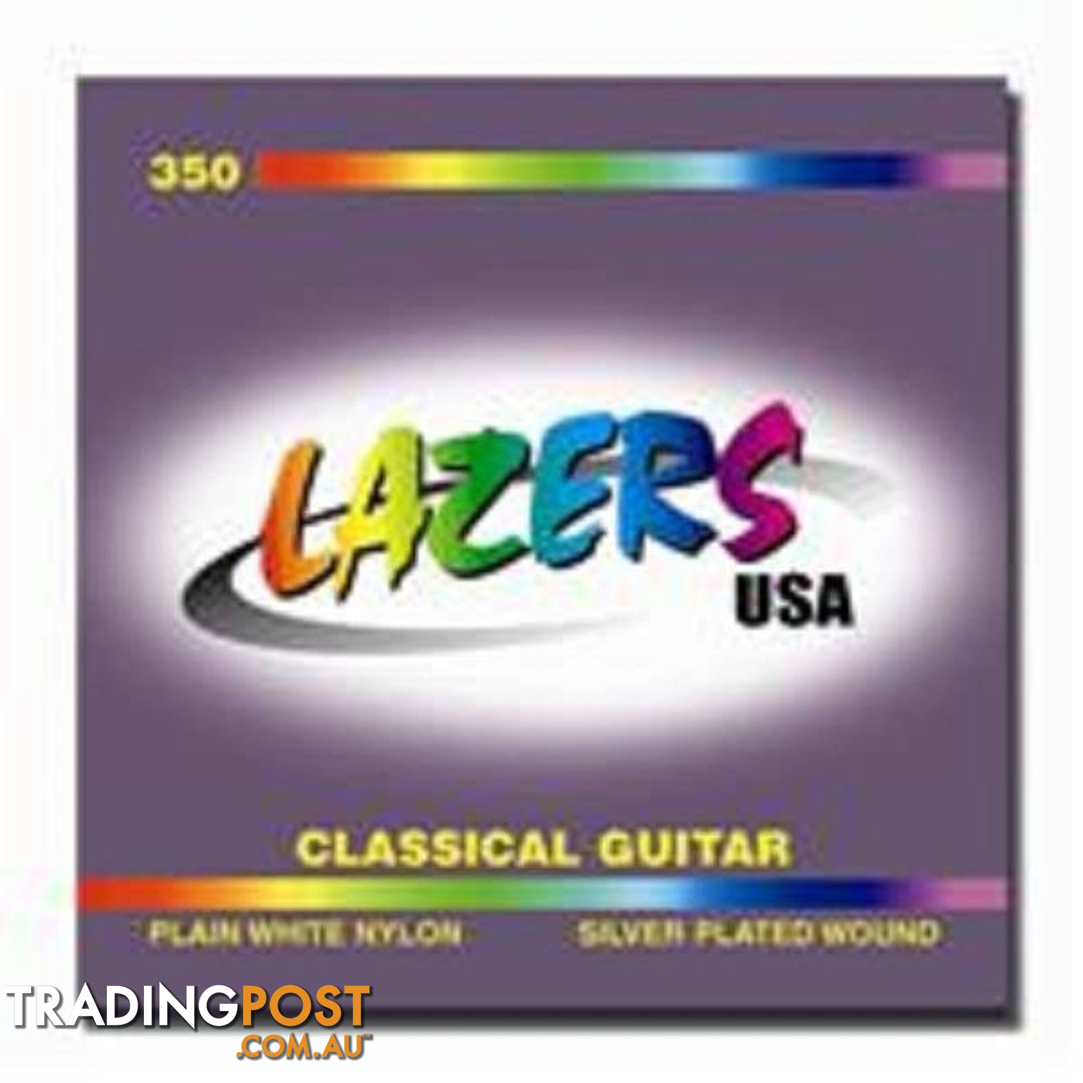 LAZER USA CLASSICAL GUITAR SILVER PLATED WOUND PICKUP OR POSTAGE