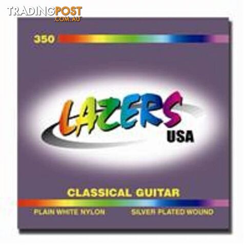 LAZER USA CLASSICAL GUITAR SILVER PLATED WOUND PICKUP OR POSTAGE