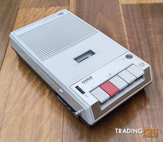 Vintage Fenco FCR-107 Portable Cassette Player - Serviced