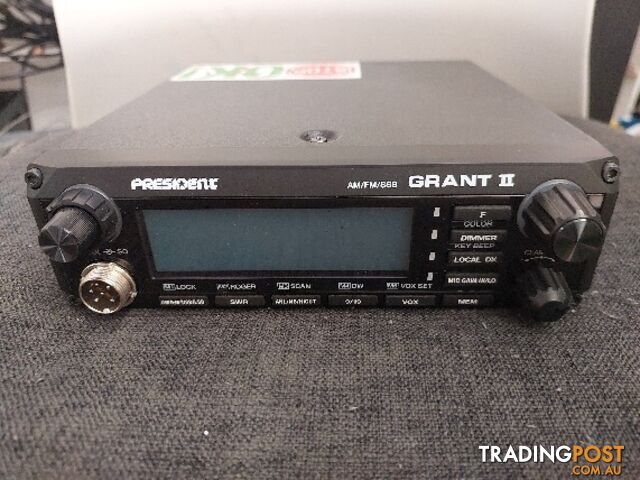 President Grant II AM/FM/SSB Mobile CB 27 MHz Transceiver